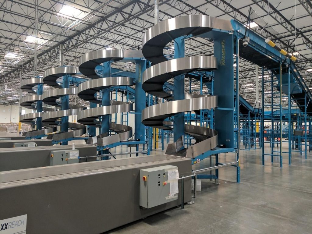 Ambaflex Solutions spiral conveyors