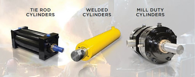 types of hydraulic cylinder