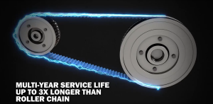 Poly chain provides extended life to increase your drive performance.